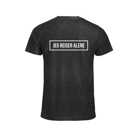 Jeg reiser alene T-skjorte – Koks – bak