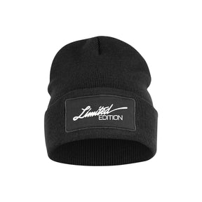 Limited Edition Strikkalue – Sort – foran