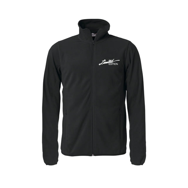 Limited Edition Fleecejakke – Sort – foran