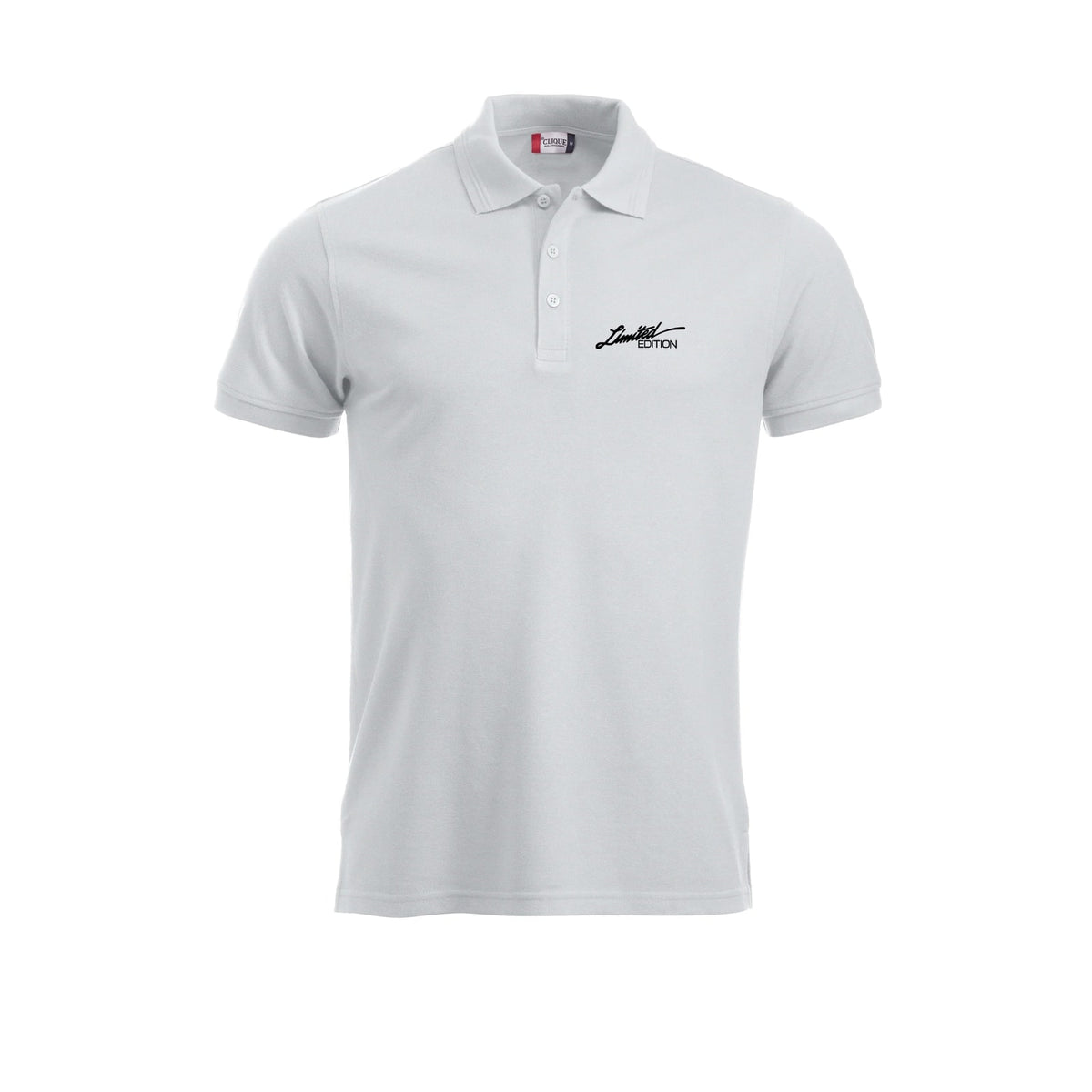 Limited Edition Piquet – Hvit – foran