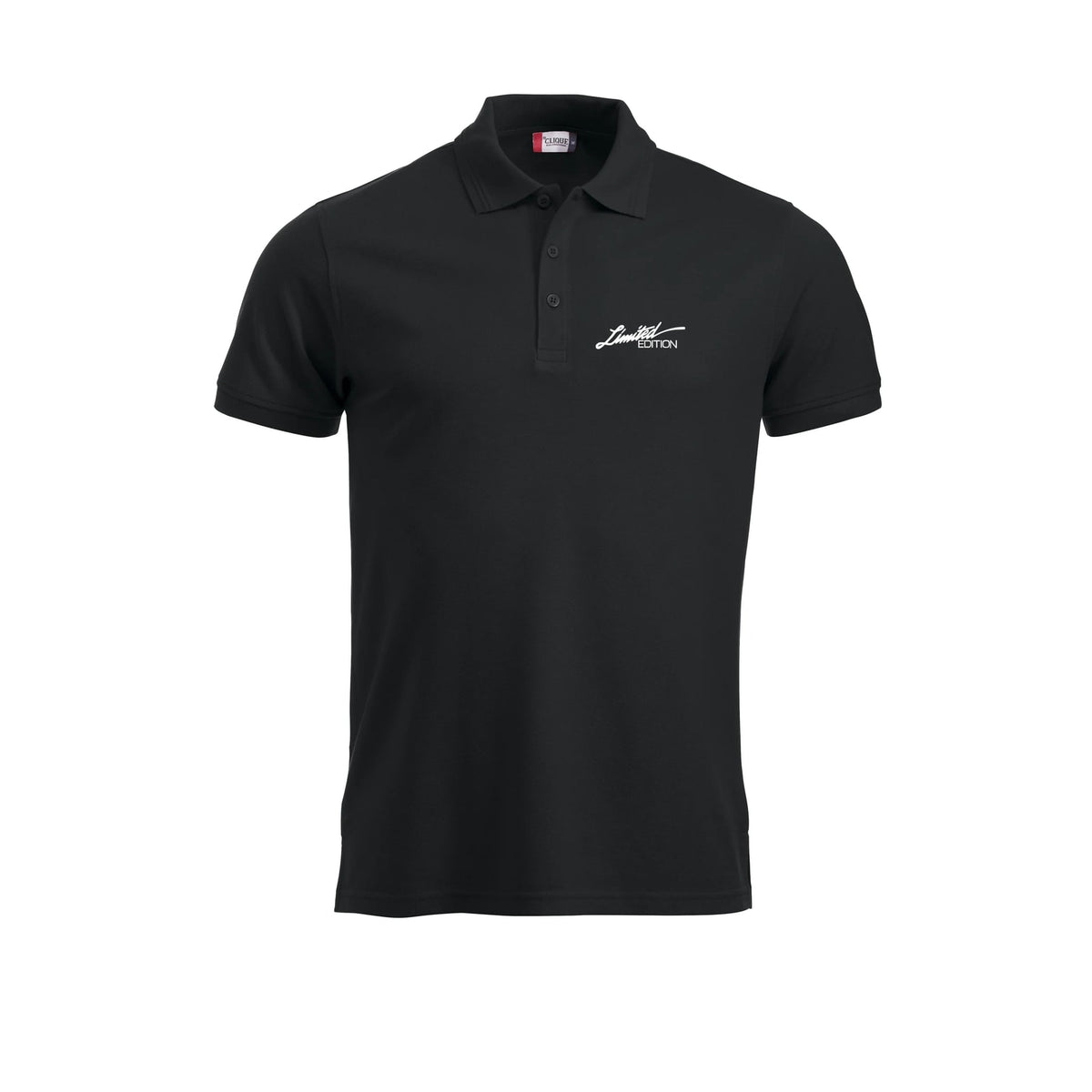 Limited Edition Piquet – Sort – foran