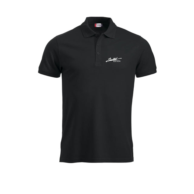 Limited Edition Piquet – Sort – foran
