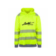 Limited Edition Reflekshoodie – Safety Gul – foran