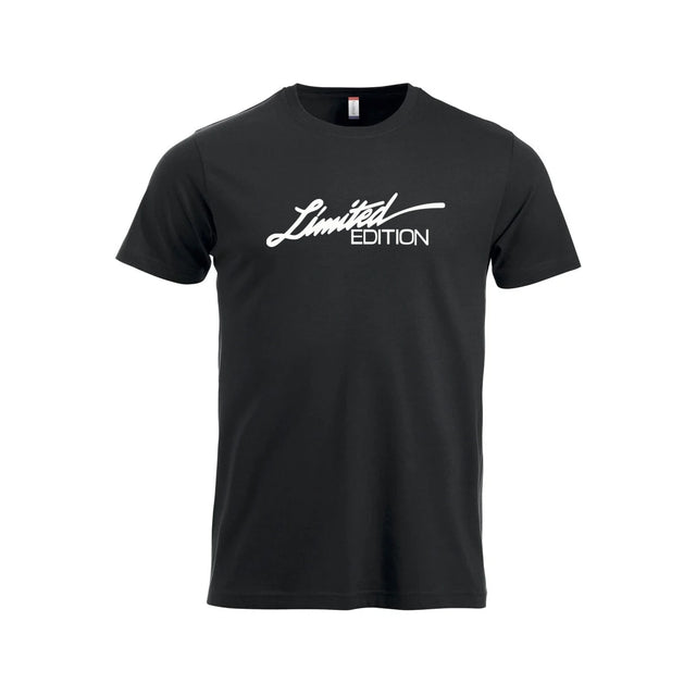Limited Edition T-skjorte – Sort – foran