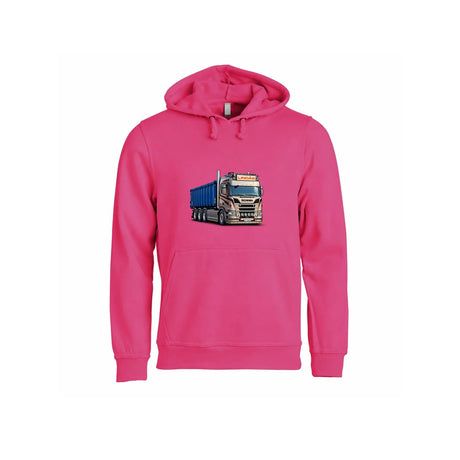 Lindås Express Hettegenser – Rosa – foran