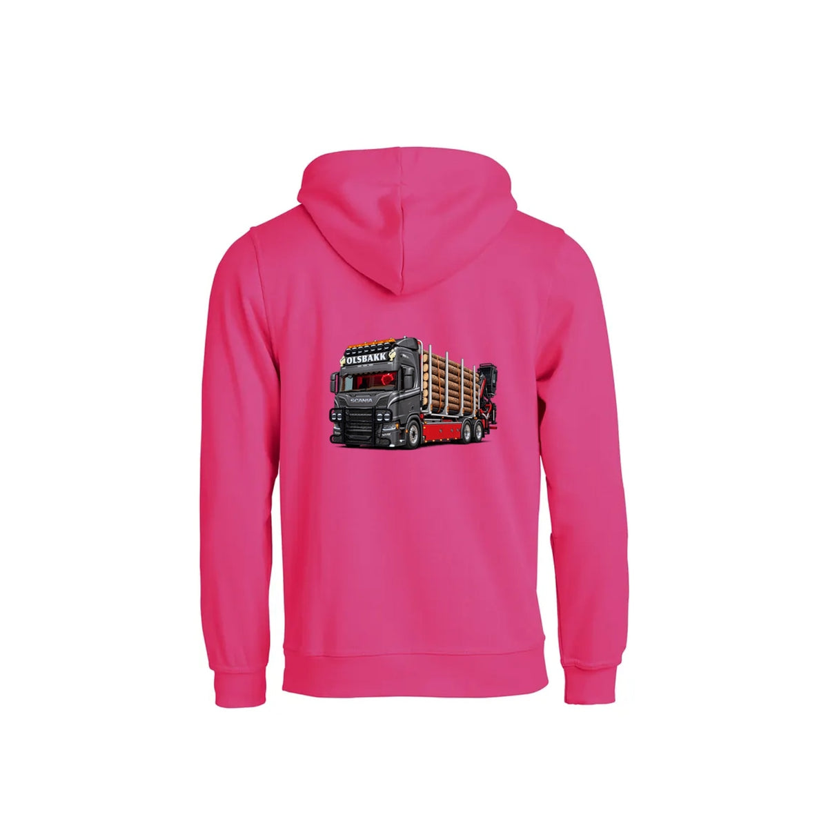 OLSBAKK Express Hettegenser – Rosa – bak