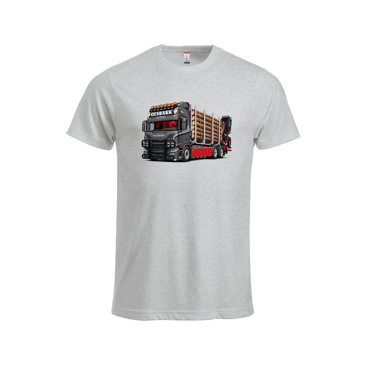 OLSBAKK Express T-skjorte – Aske – foran