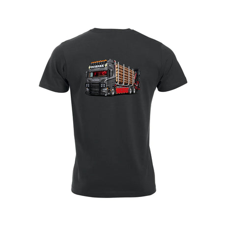 OLSBAKK Express T-skjorte – Sort – bak