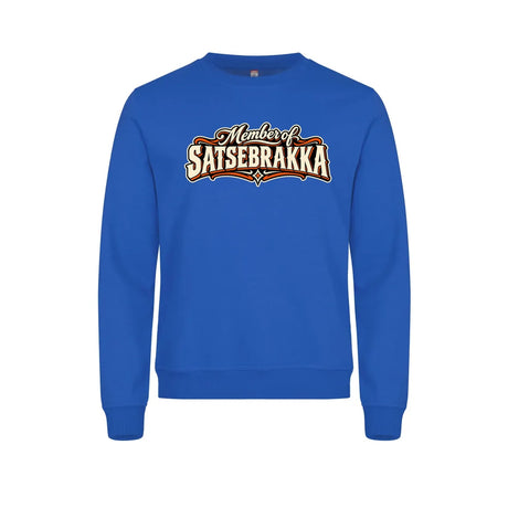 Satsebrakka Genser – Blå – foran
