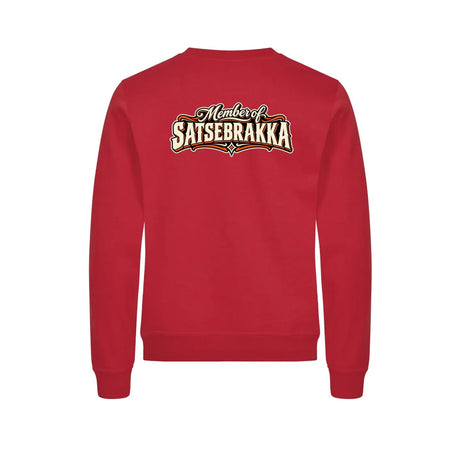 Satsebrakka Genser – Rød – bak