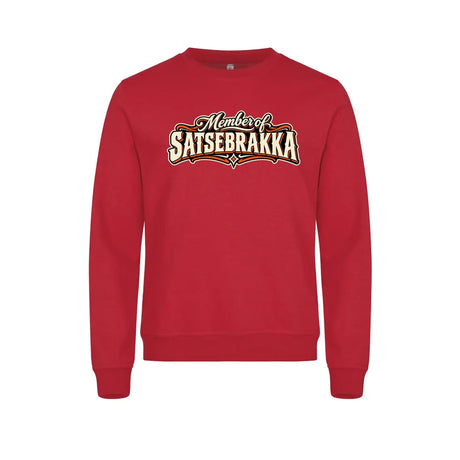 Satsebrakka Genser – Rød – foran