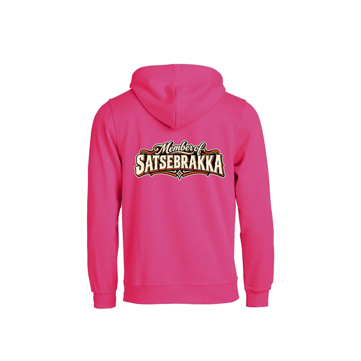 Satsebrakka Hettegenser – Rosa – bak
