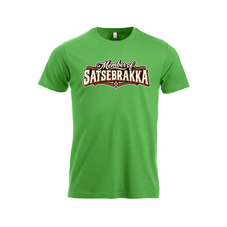 Satsebrakka T-skjorte – Grønn – foran