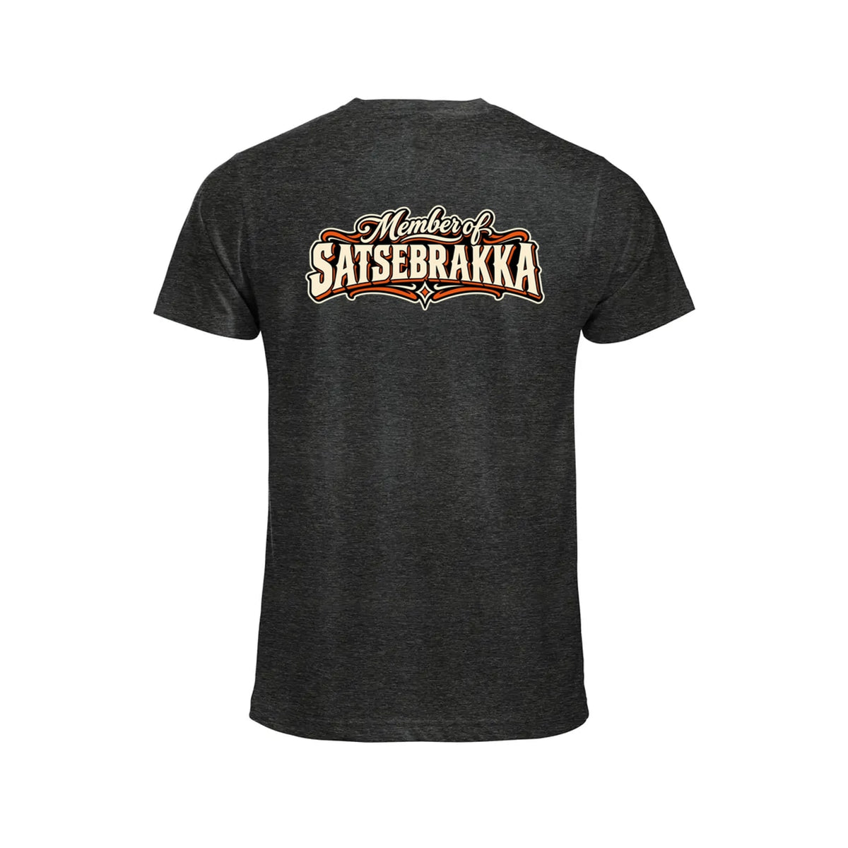Satsebrakka T-skjorte – Koks – bak