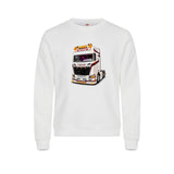 Stenhaug White Genser – Hvit – foran