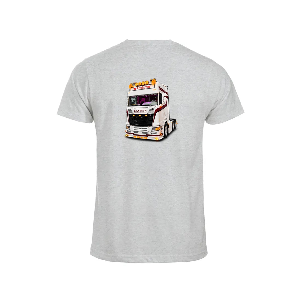 Stenhaug White T-skjorte – Aske – bak