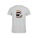 Stenhaug White T-skjorte – Aske – bak