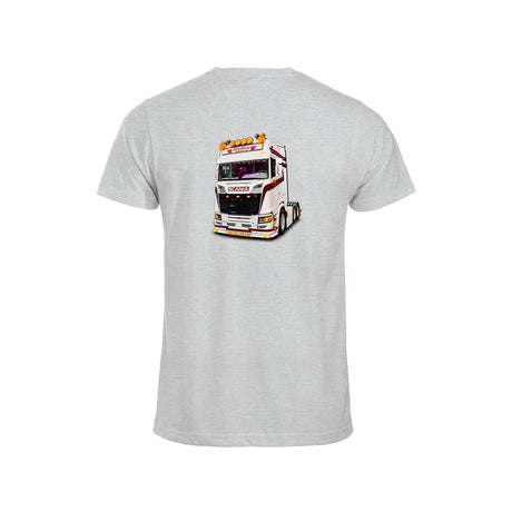Stenhaug White T-skjorte – Aske – bak