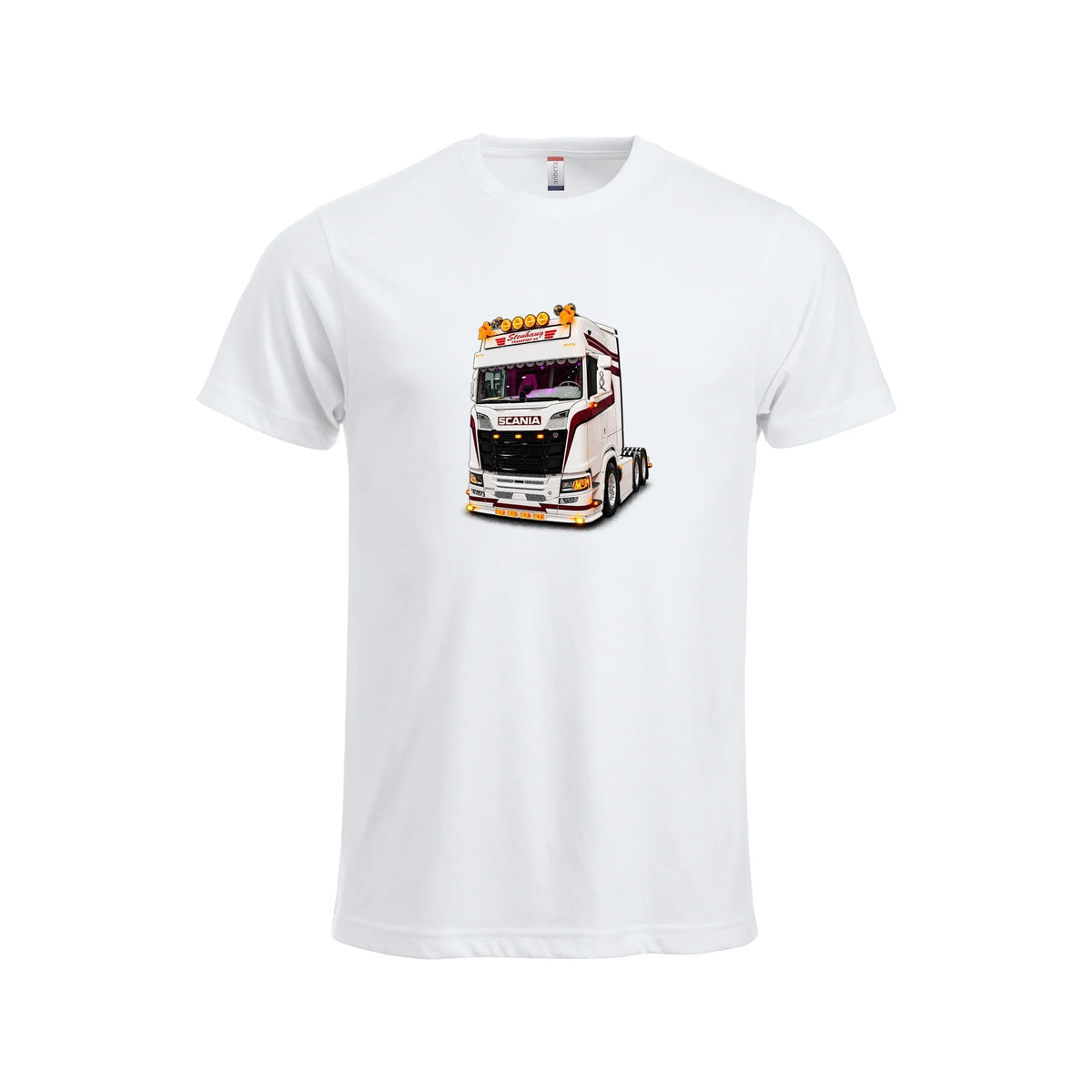 Stenhaug White T-skjorte – Hvit – foran