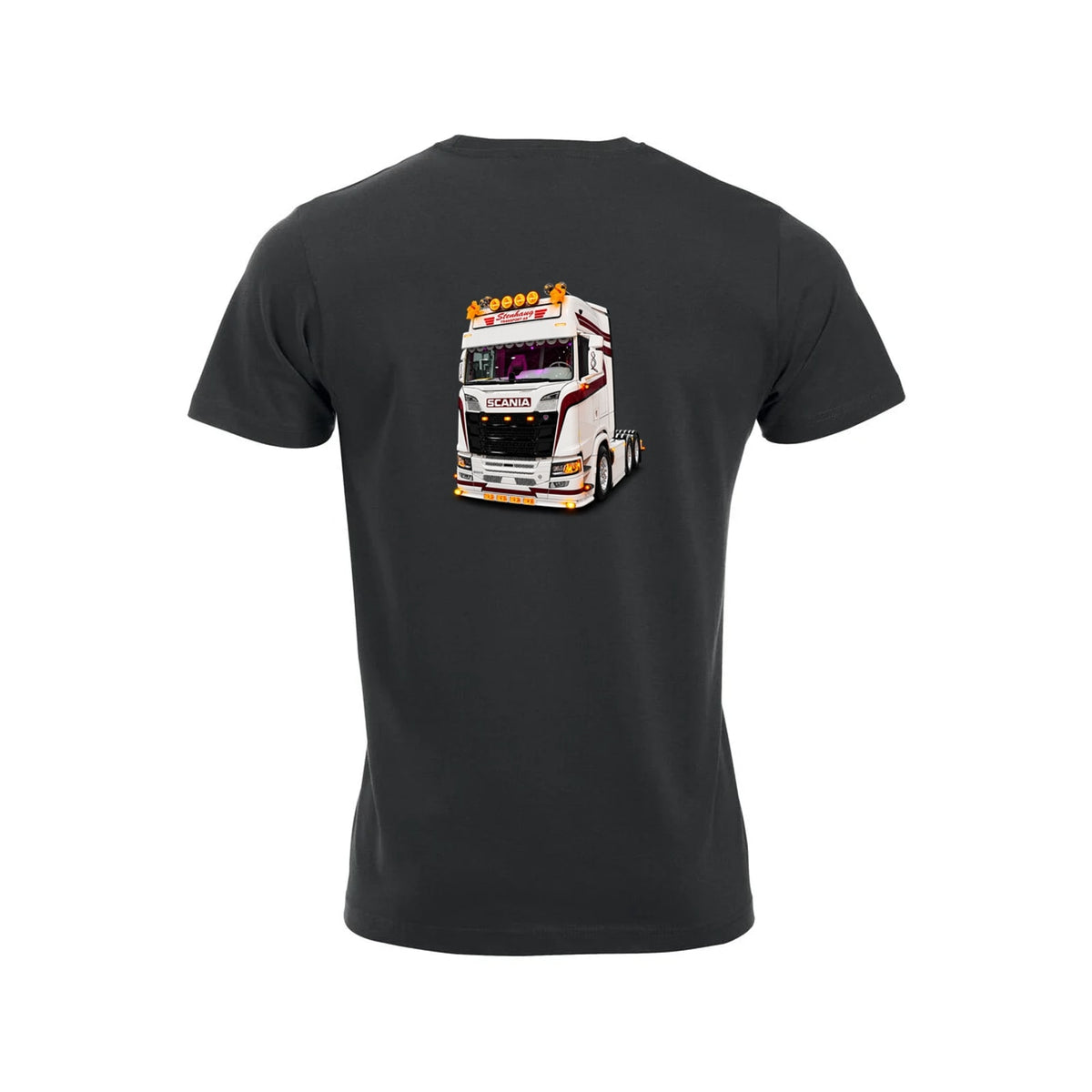 Stenhaug White T-skjorte – Sort – bak