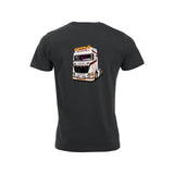 Stenhaug White T-skjorte – Sort – bak