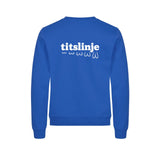 Titslinje Genser – Blå – bak