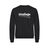 Titslinje Genser – Sort – bak