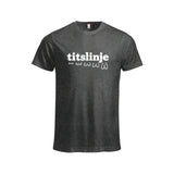 Titslinje T-skjorte – Koks – foran