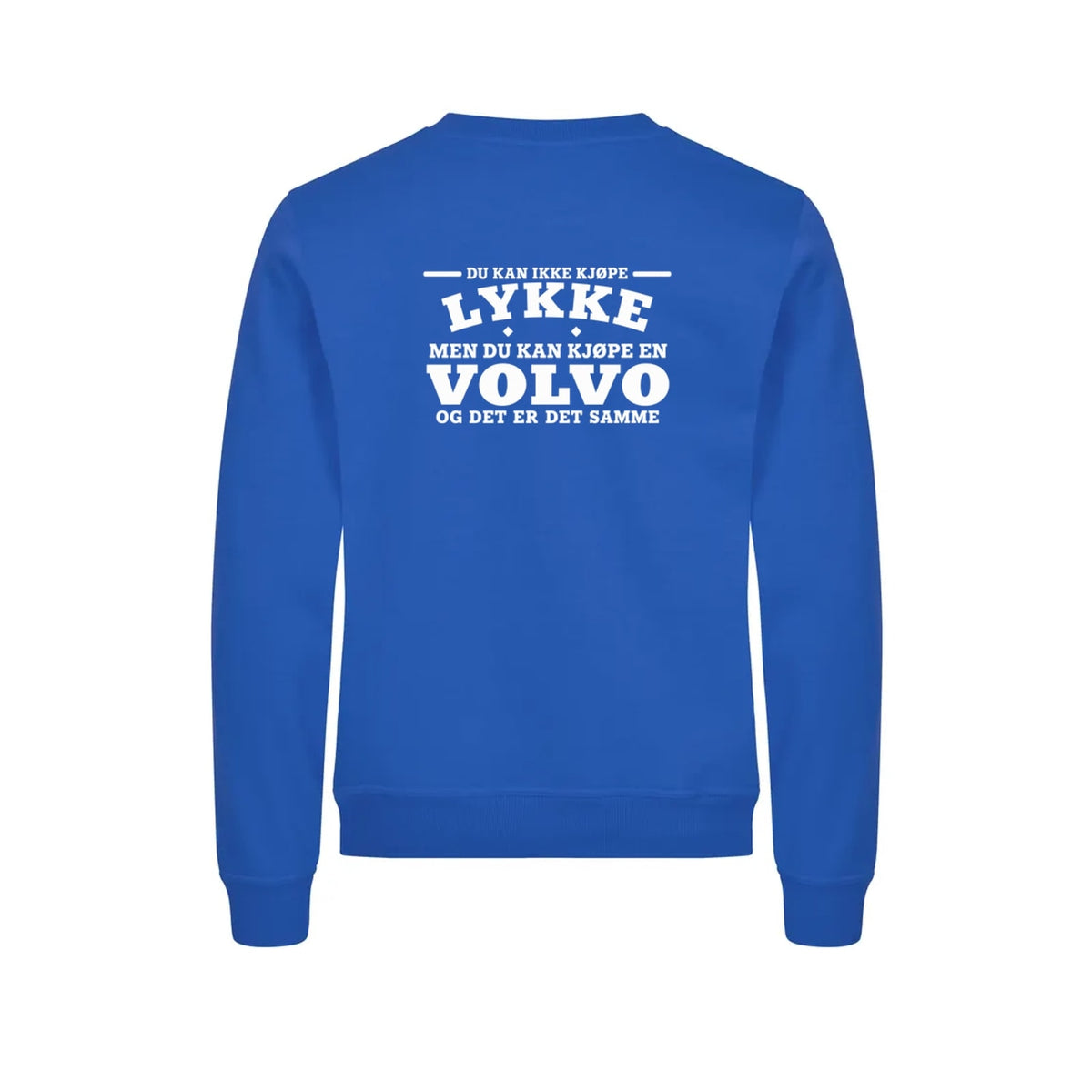 Volvo-lykke Genser – Blå – bak