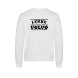 Volvo-lykke Genser – Hvit – bak