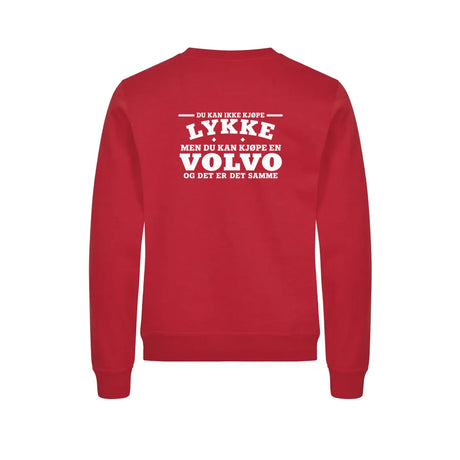 Volvo-lykke Genser – Rød – bak