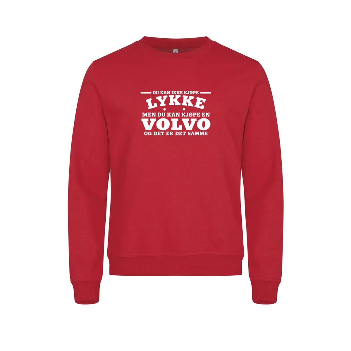 Volvo-lykke Genser – Rød – foran