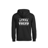 Volvo-lykke Hettegenser – Sort – bak