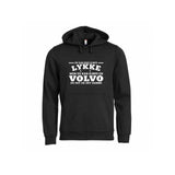 Volvo-lykke Hettegenser – Sort – foran