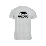 Volvo-lykke T-skjorte – Aske – bak