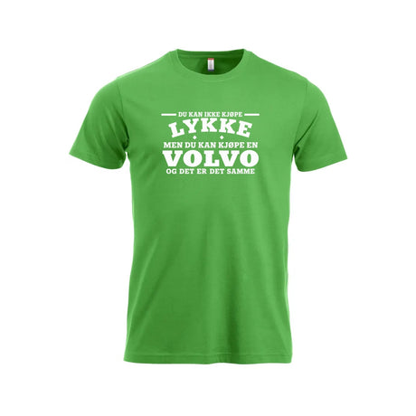 Volvo-lykke T-skjorte – Grønn – foran