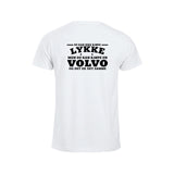 Volvo-lykke T-skjorte – Hvit – bak