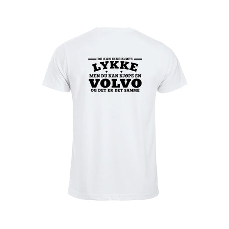 Volvo-lykke T-skjorte – Hvit – bak