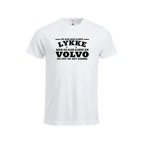 Volvo-lykke T-skjorte – Hvit – foran