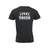 Volvo-lykke T-skjorte – Sort – bak