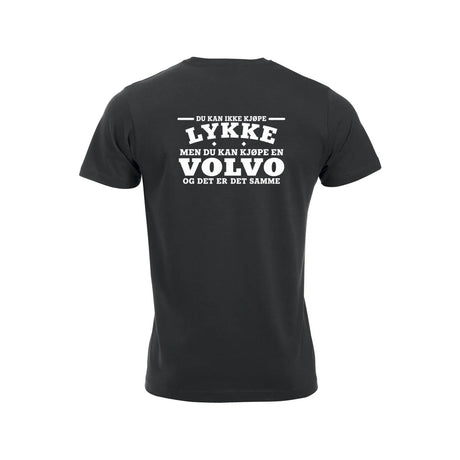 Volvo-lykke T-skjorte – Sort – bak
