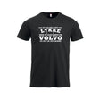 Volvo-lykke T-skjorte – Sort – foran