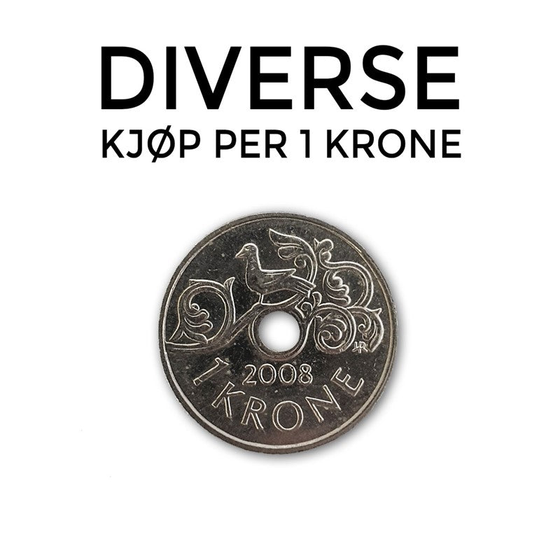 Diverse - 1 kr
